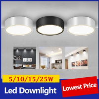 Led Downlights Ceiling Lamp 110-220V spot led light Surface Mounted Lamp IP44 Living Room Bathroom light Indoor Lighting Fixture