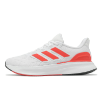 adidas 慢跑鞋 Ultrarun 5 男鞋 白 橘紅 入門款 緩衝 透氣 休閒 運動鞋 愛迪達 IE8786