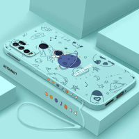 Ốp Điện Thoại, Ốp Mềm Silicon, Cho Vivo Y30, Y50, Y30i, Y30, Thiết Kế Phi Hành Gia Vũ Trụ Và Phim Ho