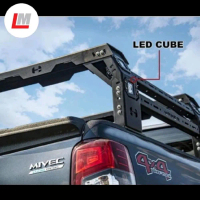 HAMER GLADIATOR ROOF TENT RACK ( INCLUDED 8 LED CUBE LIGHTS)