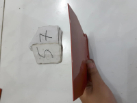 kape pvc scraper plastik palster tembok alat dempul kompon