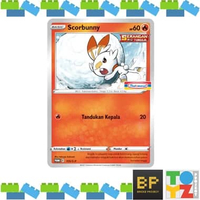 Kartu Pokemon Promo Indomaret Scorbunny 115/S-P - Pokemon TCG Indonesia