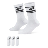 【NIKE 耐吉】襪子 中筒襪 運動襪 9雙組 U NK NSW EVERYDAY ESSENTIAL CR 白 DX5089-103(2979)
