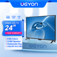Giniza 22 inch 24 inch TV led &amp; not Smart Full HD TV slim frameless screen TV on sale flatscreen (24 inch TV screen size 20) (22 inch 19-inch TV screen)