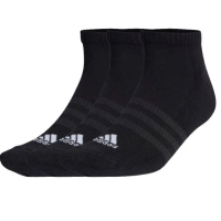 【adidas 愛迪達】襪子 踝襪 運動襪 9雙組 黑 IC1332(2775)
