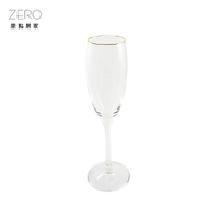 法國樂美雅 Arcoroc senso 杯口純金邊 紅酒杯 酒杯 高腳杯 玻璃杯 薄杯口 160cc