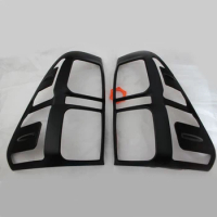2017 For Hilux light accessories ABS matte black color tail light cover trim for toyota hilux revo 2015 2016 rear lamp hood