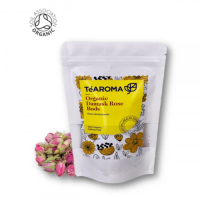 TeAROMA 有機粉紅大馬士革玫瑰花茶 30g