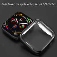 Case Cover for Apple Watch 44mm/40mm iWatch 4 3 42mm 38mm Screen Protector Case bumper for Apple watch serie 5 4 3 38//42/40/44