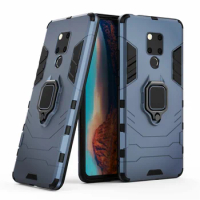 For Huawei Mate 20X Case Shockproof Ring Stand Bumper Silicone + PC Phone Back Cover For Huawei Mate 20 X MATE20X EVR-L29 Fundas