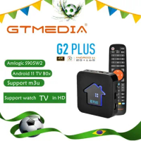 GTMEDIA G2 plus Global android tv box android 11 Set Top Box 4K Ultra HD 2G 16G WIFI Media Player TV BOX URL M3U smart tv box