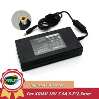 For XGIMI Projector H2 XHAD01 H1S Z5 Z4X Z6 Z3 Z8X Power Suppy Original 18V 7.5A 135W AC DC Adapter Charger HKA13518075-1E