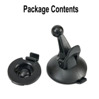 New Windshield Windscreen Black Car Suction Cup Mount Stand Holder For Garmin Nuvi 65 66 67 68 2517 C255 2699 GPS 2021
