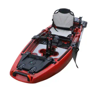 2023 Hot sell Sit On Top 8ft Pc Clear Ocean Boat Transparent Canoe Kayak Canoe Kayak One Person Pedal Kayak