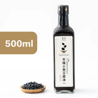 護生 台灣原生種有機黑豆醬油500ml