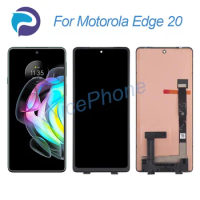 for Motorola Edge 20 LCD Display Touch Screen Digitizer Assembly Replacement 6.7" For Moto Edge 20 Screen Display LCD