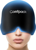 Migraine Relief Cap FSA HSA Eligible Full Head Cold Compress Soft Stretchy Headache Relief Cap for T