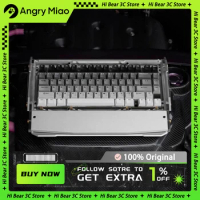 Angry Miao Black Diamond 75 Mechanical Keyboard RGB Light Hot-Swap Three Mode 2.4G Wireless Keyboard