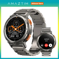 2023 T2 Business Smartwatch Men AMOLED AOD Men's Watch Bluetooth Call 5ATM Waterproof Fitness Ultra Smart Watches
