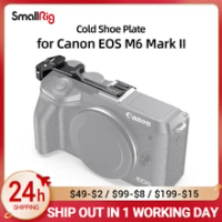 SmallRig Vlogging Cold Shoe Relocation Plate for Canon EOS M6 Mark II BUC2627