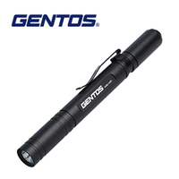 【Gentos】筆型超輕量手電筒 200流明 IPX4 SNM-142D