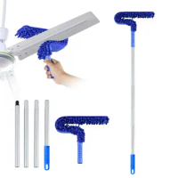2023 Scalable Duster Brsuh Spider Web Dusting Chenille Ceiling Stair Dust Corner Remover Flexible Cobweb Ceiling Fan Dusting Kit