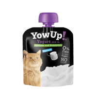 YoWUP!優加低卡無糖寵物優格-貓用 85g (YC-01)-效期:2024/05 x 10入組(購買第二件贈送寵物零食x1包)