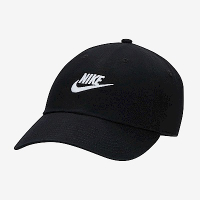 Nike Club Cap Futura Wsh L [FB5368-011] 男女 鴨舌帽 水洗軟帽 運動 防曬 黑