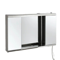 Contemporary Wall Bathroom Mirror Cabinet With Light