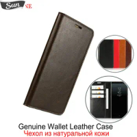 For Samsung Galaxy S21 Ultra S20 FE S20+ S21+ Genuine Leather Case Flip Wallet Book Cover For Galaxy Note 20 Ultra 10 PLUS S10