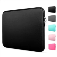 Soft Laptop Bag Sleeve For Huawei Xiaomi Hp Dell Lenovo Macbook Air 13 Case M1 M2 2022 Pro 11 13 13.3 15 15.6 inch Cases Cover