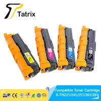 Tatrix Premium Compatible Laser Color Toner Cartridge TN221 TN241 TN251 TN261 TN281 TN291 for Brother HL-3140CW 3150CDW Printer