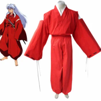 Inuyasha Inuyasha Kimono Cosplay Costume Tailor Made Any Size