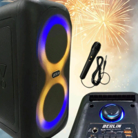 speaker aktif porteable berlin 2x4 inchi