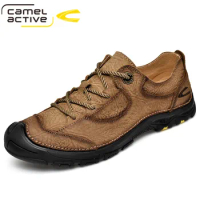 Camel Active New Genuine Leather Business Formal Shoes Cow Leather Men Shoes Men Casual Shoes British Style Leather Shoes