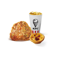 【肯德基】青花椒香麻脆雞蛋撻套餐(好禮即享券)
