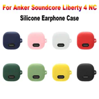 Silicone Headphone Protective Cover Washable Shockproof Charging Box Sleeve Dustproof for Anker Soundcore Liberty 4 NC