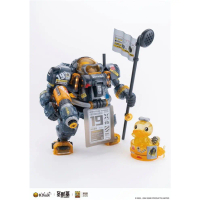 SOSKILL x ULTRA EGG SpaDuck 19th Anniversary B.DUCK Black Samurai Plastic Model Kit