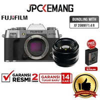 JPC KEMANG Fujifilm XT50 Body Only Fuji X-T50 XT 50 Mirrorless Camera GARANSI RESMI SL+XF35mmF1.4