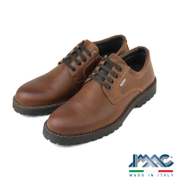 【IMAC】IMAC-TEX輕量防水透氣休閒綁帶德比鞋 棕色(450628-DBR)