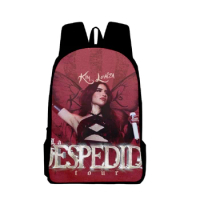 WAWNI Kimberly Loaiza La Despedida Tour Laptop Backpack Cosplay 3D Daypack Unique Schoolbag Casual Travel Bag Fashion Laptop Bag