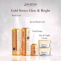 DAVIENA SKINCARE PAKET GOLD SERIES LENGKAP ORIGINAL SERUM
