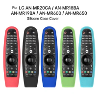 1PCS Shockproof Protect TV Remote Control Silicone Case Cover For LG AN-MR600 MR650 MR18BA MR19BA MR20GA Magic Remote Controller