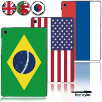 For Samsung Galaxy Tab A7 10.4"/Tab S5e T720 T725 10.5"/Tab A 10.1" 2019 T510 T515 Hard Shell Plastic Case for Tab A7 lite 8.7"