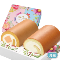 (滿4件)亞尼克雙捲禮盒 木瓜牛乳+原味生乳捲