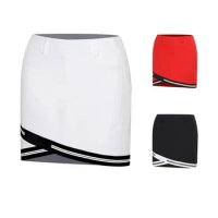 Women Slim Skort Golf Skirt Ladies Short Skirt Summer Badminton Tennis Sports Skirt Pleated School Tennis Skirts