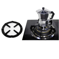 1pc Iron Gas Stove Cooker Plate Coffee Moka Pot Stand Reducer Ring Holder
