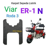 Karpet sepeda motor listrik roda tiga Viar ER1 N roda 3 ER 1 New Merah