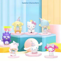 Miniso Sanrio Blind Box Kuromi Cinnamoroll My Melody Kawaii Anime Figures Dolls Mystery Box Fantasy Series Toys for Kids Gifts