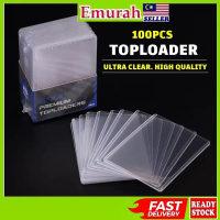TOPLOADER (Quality) 100pcs/50pcs 35PT Sarung Kad Pelindung Kad 100 Keping/50 Keping Photocard KPOP A